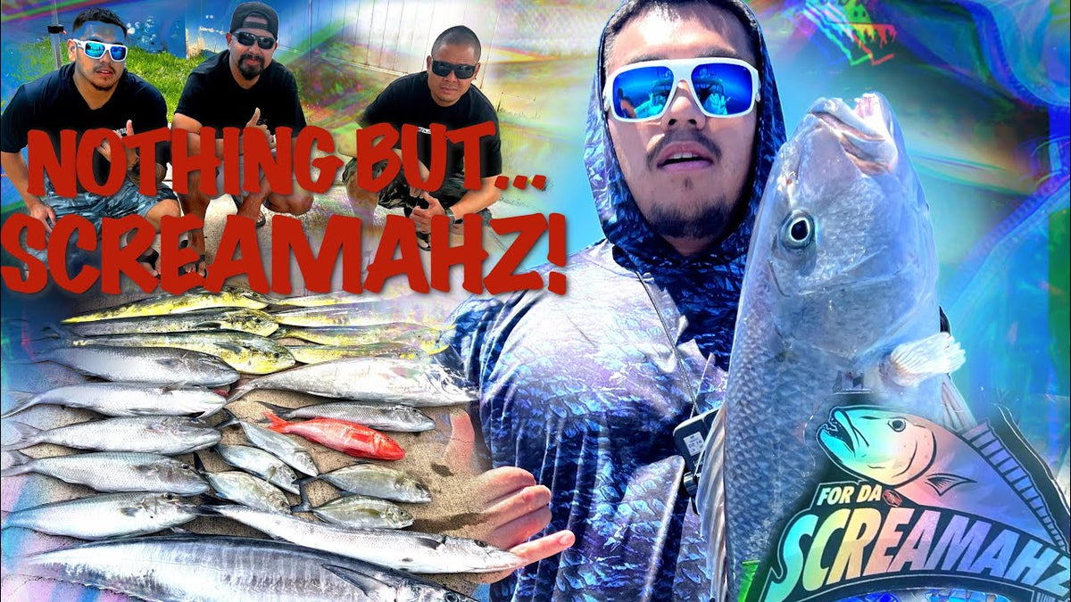 Nothing but SCREAMAHZ! Hawaii Bottom Fishing and Big Game Trolling Venture Wetsuits
