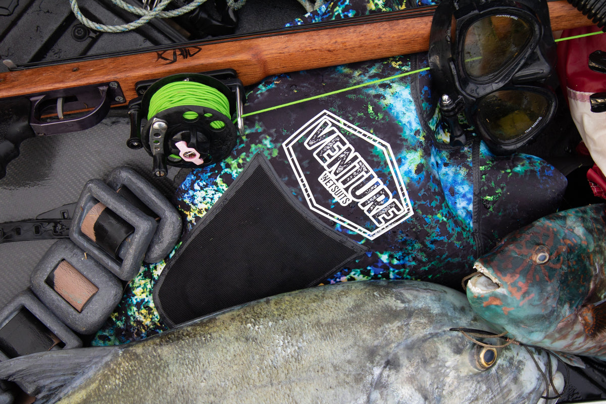 Venture Wetsuits Fish Stringer Dive Belt Holster – Spearfishing & Freediving Gear