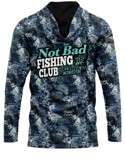Not Bad Fishing Club Dri Fit Hoodie (Adult/Keiki)