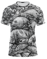 Hawaii Fish Camo Dri Fit T-Shirt (Adult/Keiki)