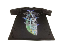 Venture Crew Omilu Black Dri Fit T-Shirt (Adult/Keiki)