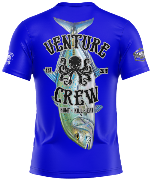 Venture Crew Omilu Royal Dri Fit T-Shirt (Adult/Keiki)