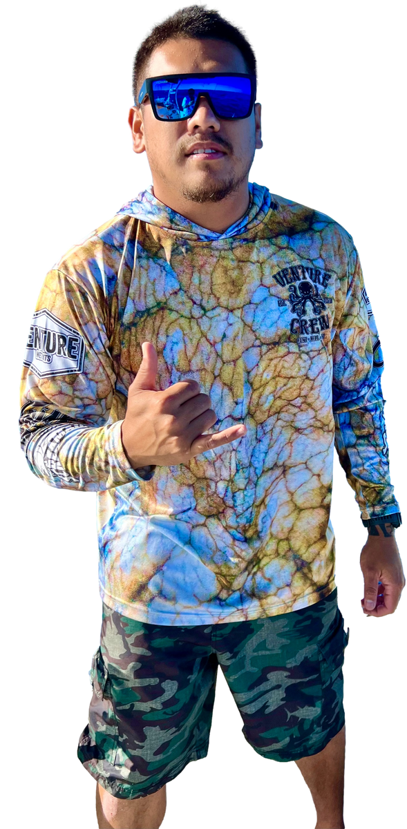 Blinky Tako Dri Fit Hoodie (Adult/Keiki) – Venture Wetsuits