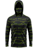 Lava Brush Camo Face Buff Dri Fit Hoodie (Adult/Youth)