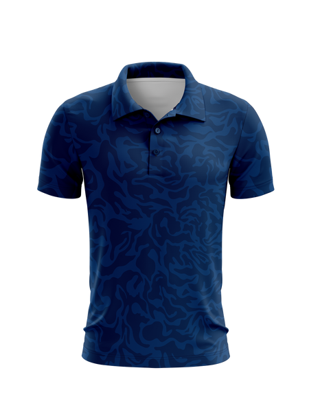 Kona Winds Deep Blue Dri Fit Polo (Adult/Keiki)