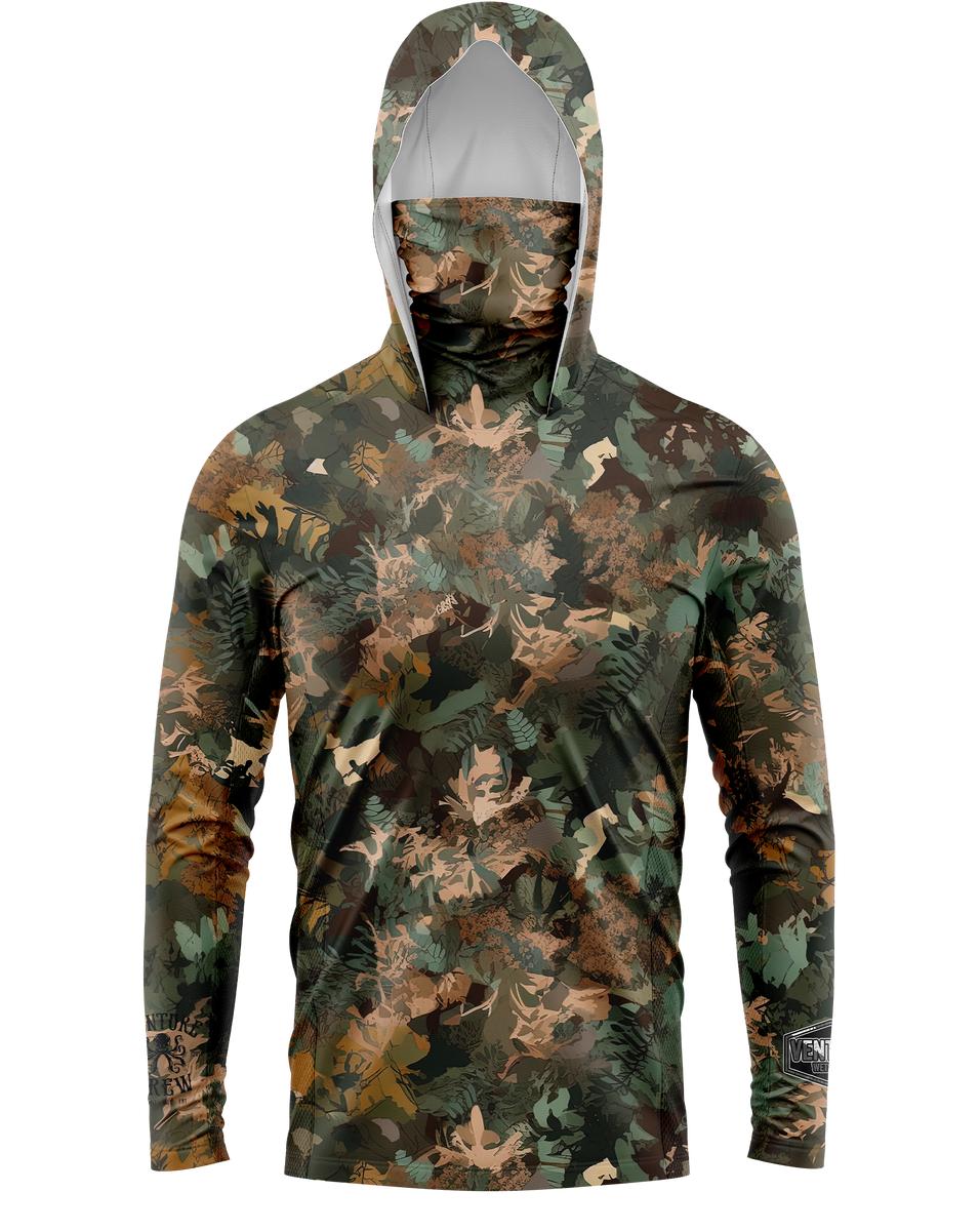 Brush Camo Face Buff Dri Fit Hoodie (Adult/Youth) – Venture Wetsuits