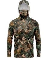Brush Camo Face Buff Dri Fit Hoodie (Adult/Youth)