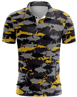 Pelagic Gold Camo Dri Fit Polo (Adult/Keiki)