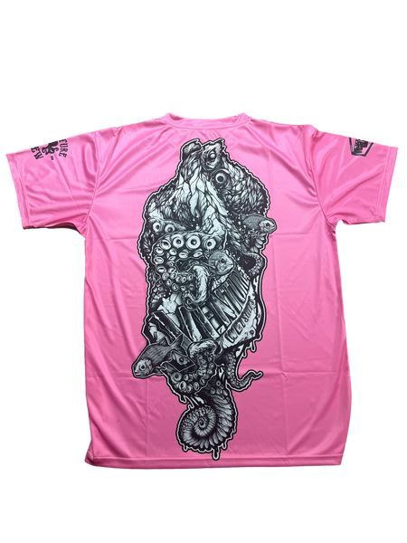 Kraken HI-VIS Pink Dri Fit T-Shirt (Adult/Keiki) **PRE-ORDER**