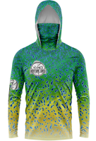 Mahi Mahi Face Buff Dri Fit Hoodie (Adult/Youth)