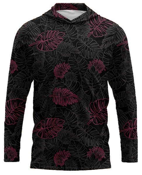 Monsterra 2.0 Black/Gray/Pink Dri Fit Hoodie (Adult/Keiki)