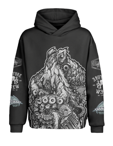 Kraken Fleece Dri Fit Hoodie w/ Kangaroo Pocket (Adult/Keiki)