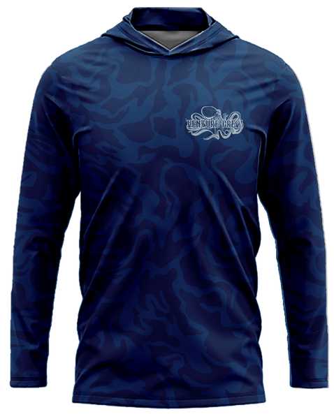 Kona Winds Deep Blue Dri Fit Hoodie (Adult/Keiki)