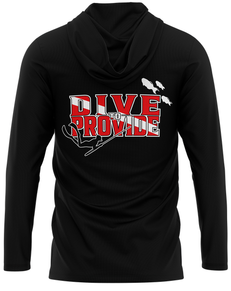 3 Prong Dive To Provide Dri Fit Hoodie (Adult/Keiki)