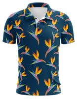 Bird Of Paradise Dri Fit Polo (Adult/Keiki)