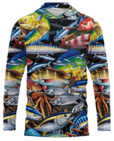 Fish Bomb Dri Fit Hoodie (Adult/Keiki)