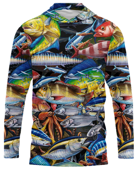 Fish Bomb Dri Fit Hoodie (Adult/Keiki)