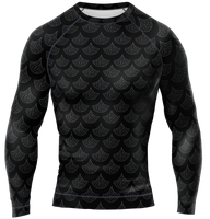 BJJ Deep Water Scales Sport Rash Guard