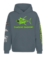 Chasing Sashimi Fleece Dri Fit Hoodie w/ Kangaroo Pocket (Adult/Keiki)