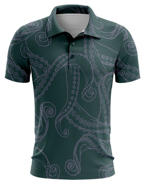 Tako Leg Mauka Dri Fit Polo (Adult/Keiki)