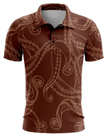 Tako Leg Kiawe Dri Fit Polo (Adult/Keiki)