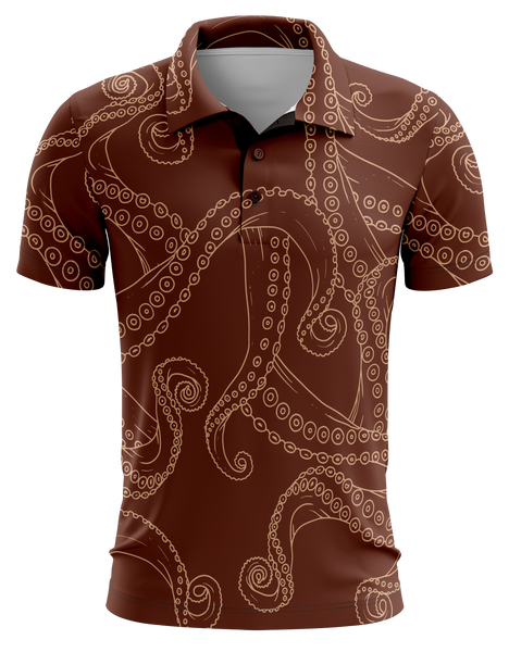 Tako Leg Kiawe Dri Fit Polo (Adult/Keiki)