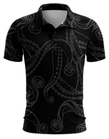 Tako Leg Inked Dri Fit Polo (Adult/Keiki)