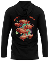 Red Fish District Dri Fit Hoodie (Adult/Keiki)