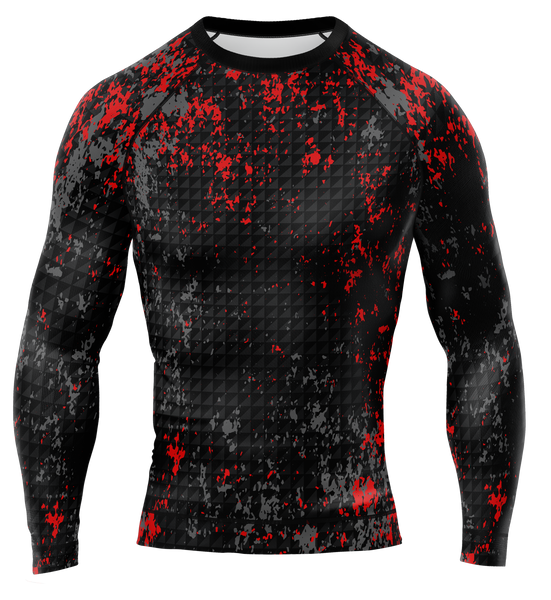 BJJ Wiwo’ole Red Sport Rash Guard