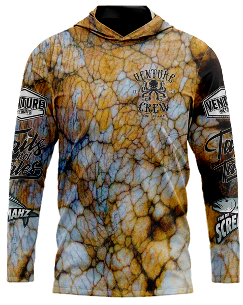 Blinky Tako Dri Fit Hoodie (Adult/Keiki) – Venture Wetsuits Blinky Tako Dri Fit Hoodie (Adult/Keiki) – Venture Wetsuits