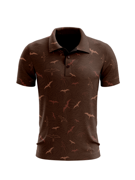 Chasing Iwa Kiawe Dri Fit Polo (Adult/Keiki)