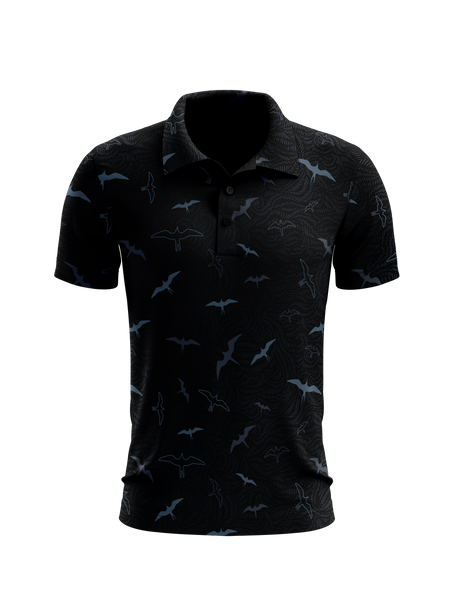 Chasing Iwa Pohaku Dri Fit Polo (Adult/Keiki)