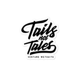 Tails Not Tales Sticker